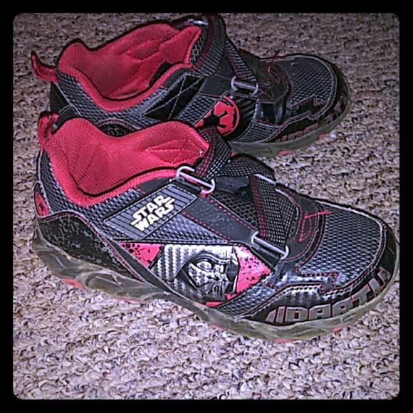 darth vader light up shoes